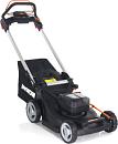 Газонокосилка аккумуляторная самоходная Worx WG749E с 2 АКБ 4 А/ч и ЗУ (PRC, BL 2х20В, 46 см, мульчирование, сталь, 55 л, 27.5 кг)