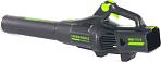 Воздуходувка аккумуляторная GreenWorks GD82ABII без АКБ и ЗУ (PRC, BL 82В, 225 км/ч, 21.5 м3/мин, 2.6 кг)
