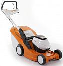 Газонокосилка аккумуляторная Stihl RMA 443.0 C без АКБ и ЗУ (AUT, 36В Pro, 41 см., несамоходная, травосборник 55 л., пластик, монорукоятка, 21 кг.)