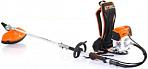 Бензокоса ранцевая Stihl FR 131 T (USA, 36,3 куб.см., 1,4 кВт/1,9 л.с., 4-MIX, нож DM 2F-230, леска 2,4 мм. - опция, 9,6 кг.)