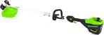 Триммер аккумуляторный GreenWorks GD60LT без АКБ и ЗУ (PRC, BL 60В, леска 2.0 мм, D-рукоятка, 3.6 кг)